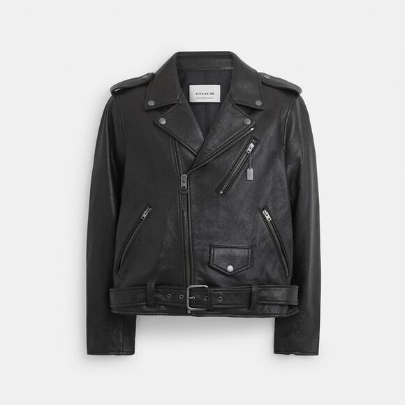 COACH Other - NWT Coach Outlet Leather Moto Jacket